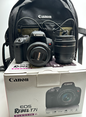 Canon T7i Bundle (FB Marketplace)